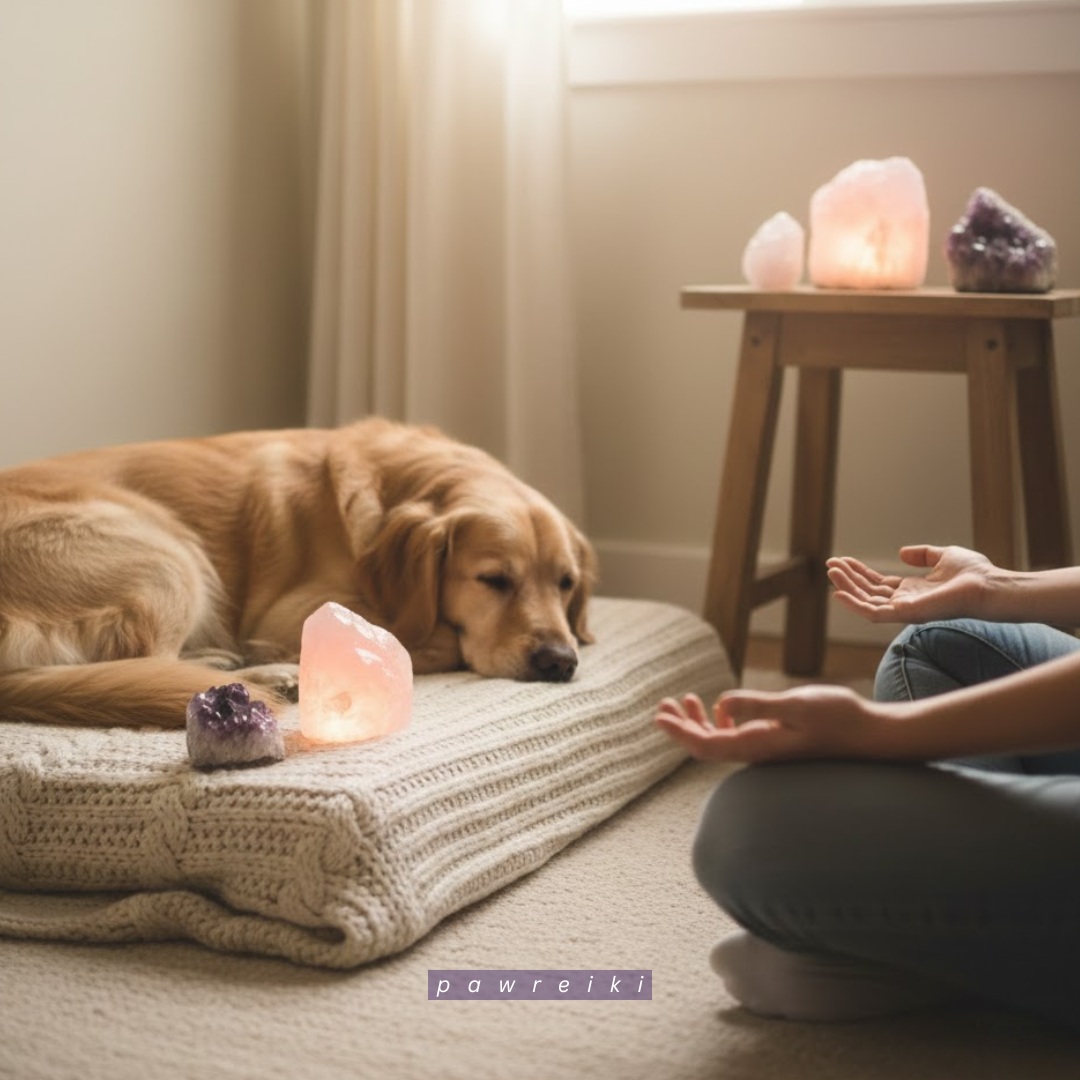 Crystals Near Your Dog
