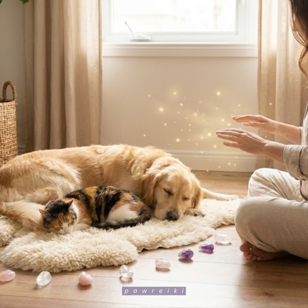 Combining Crystals And Reiki: Simple Steps For Pet Healing