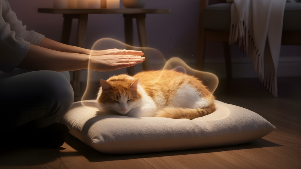 Cats and Reiki: A Gentle Path to Feline Calm