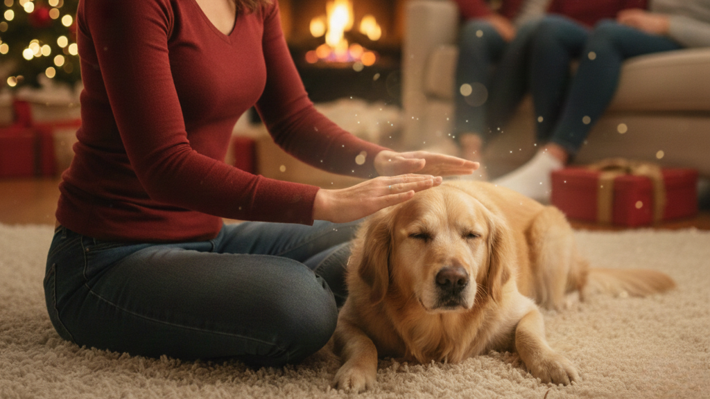 Reiki For Holiday Stress In Pets: A Calmer Festive Season
