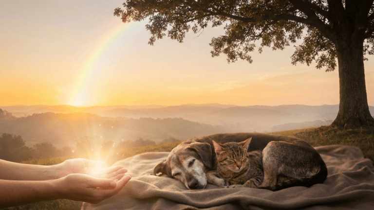 Reiki For The Rainbow Bridge: Comforting Pets In Transition