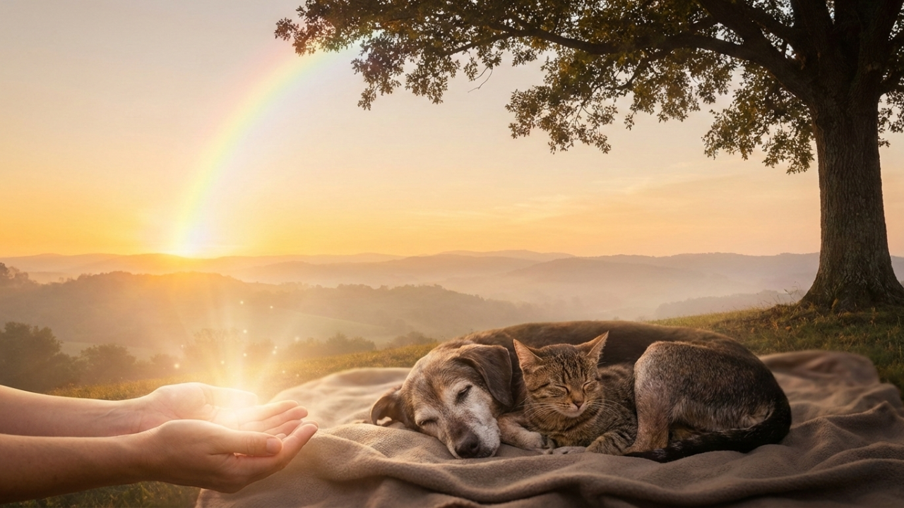 Reiki For The Rainbow Bridge: Comforting Pets In Transition