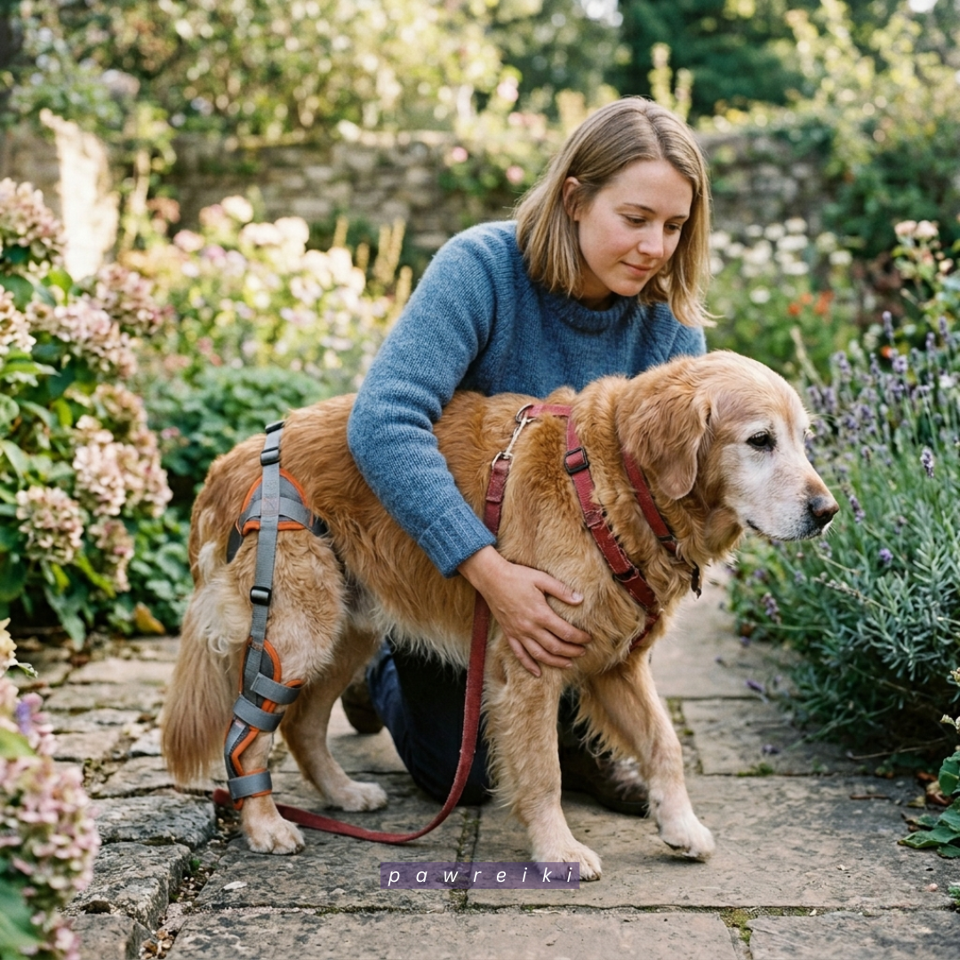 Helps Senior Dogs Adapt To Physical Changes