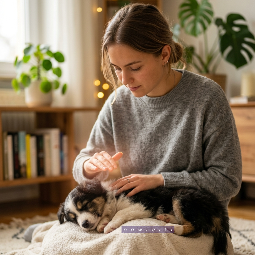 Throat And Neck Reiki Hand Position For Puppies Throat And Neck Reiki Hand Position For Puppies