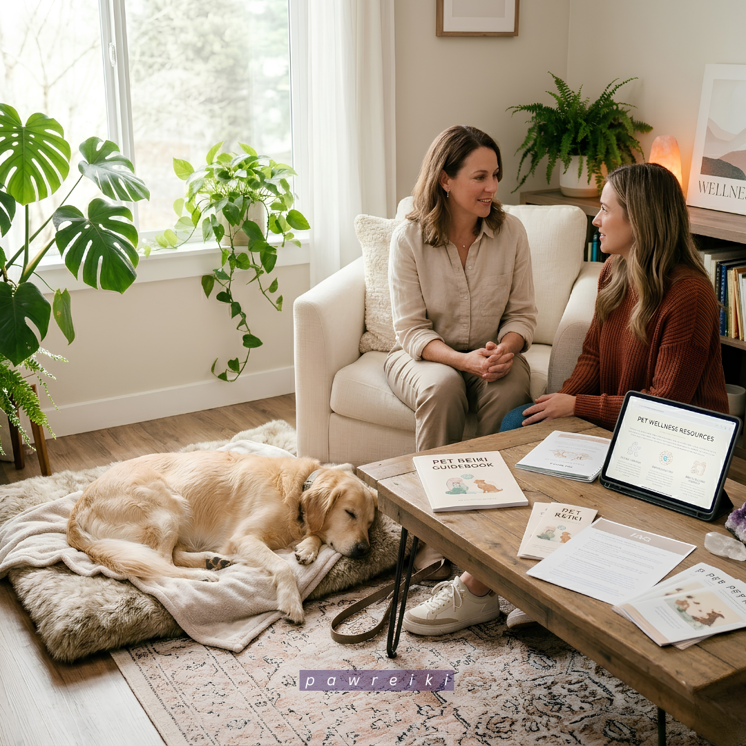Offer One-On-One Pet Reiki Sessions