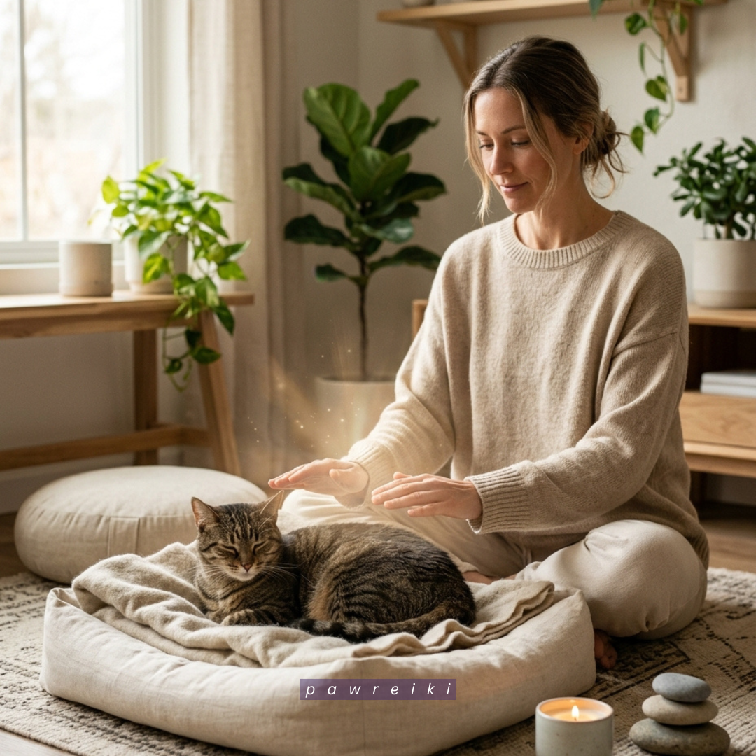 Begin The Reiki-Inspired Healing Session Begin The Reiki-Inspired Healing Session
