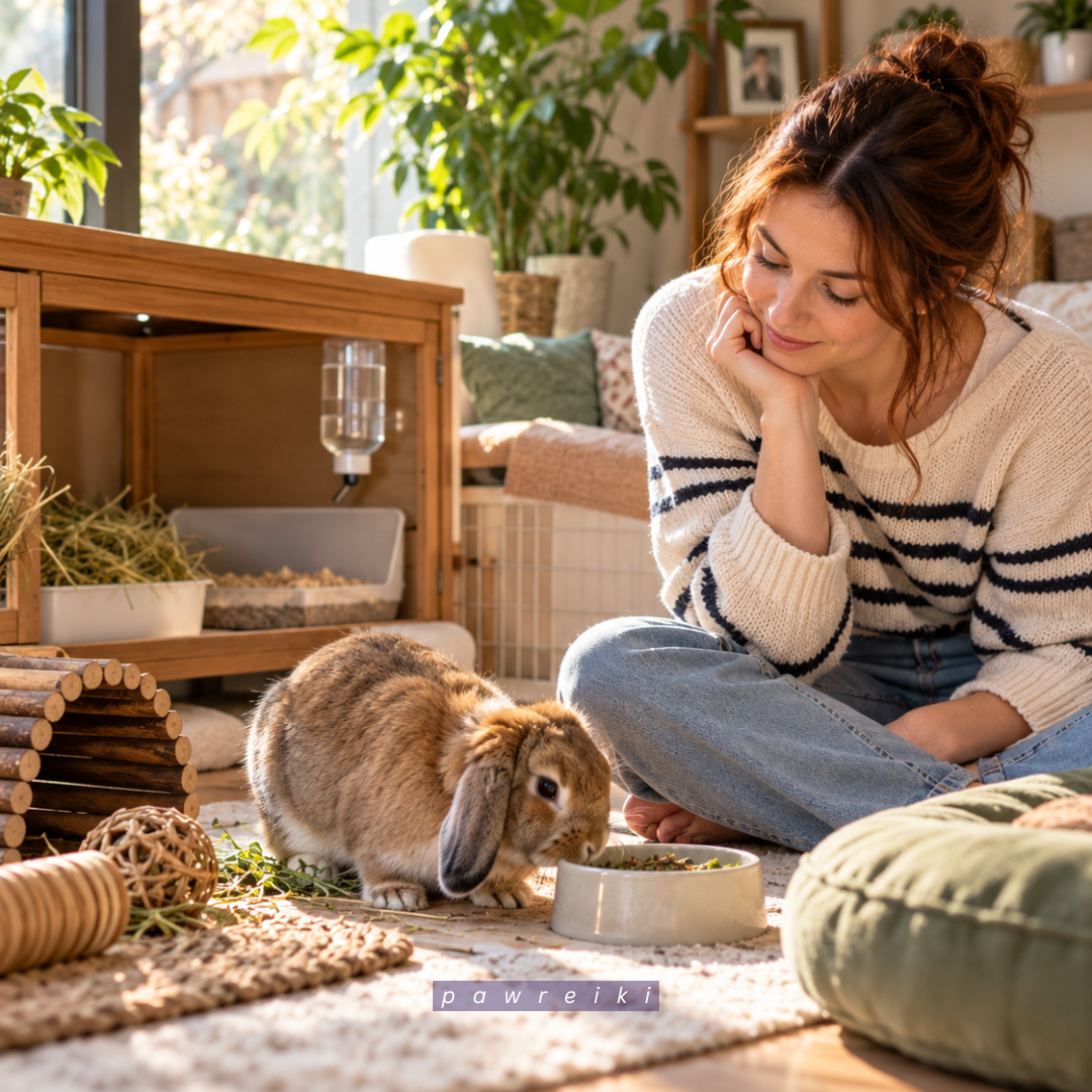 Return To Your Normal Routine And Notice Your Rabbit's Preferences